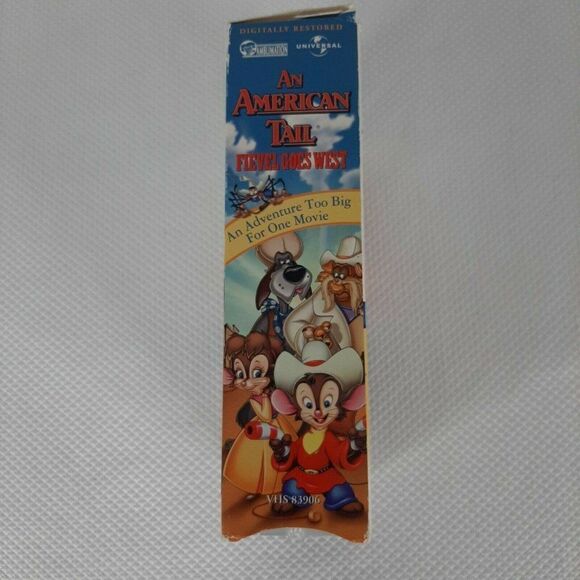 An American Tail Fievel Goes West 2 Pack Movie CD Limited Edition VHS - Picture 5 of 12